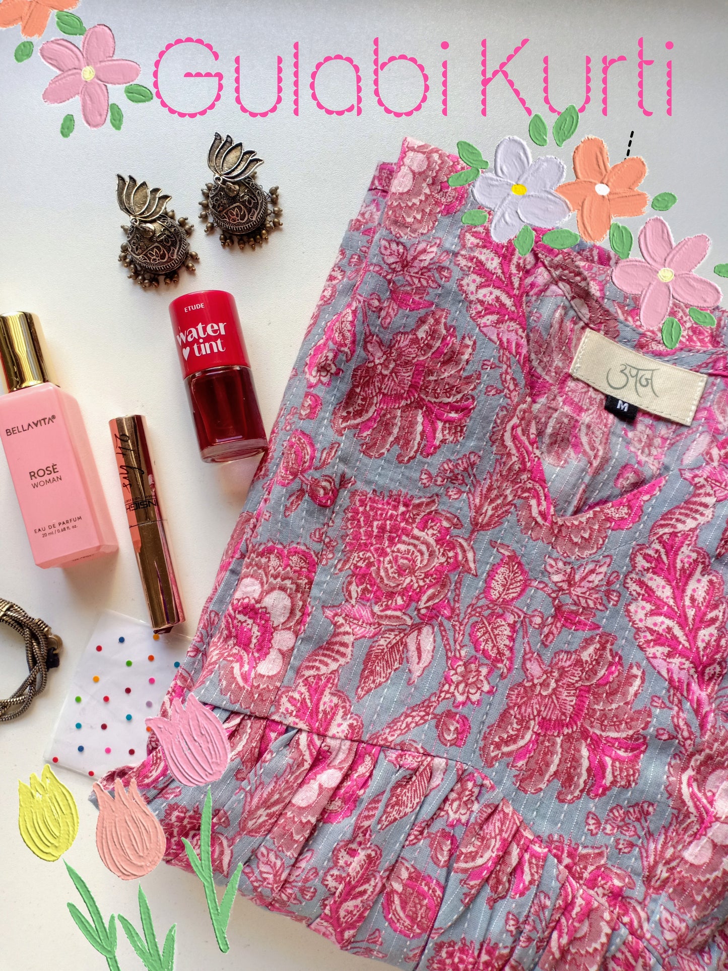 Gulabi kurti 🌺
