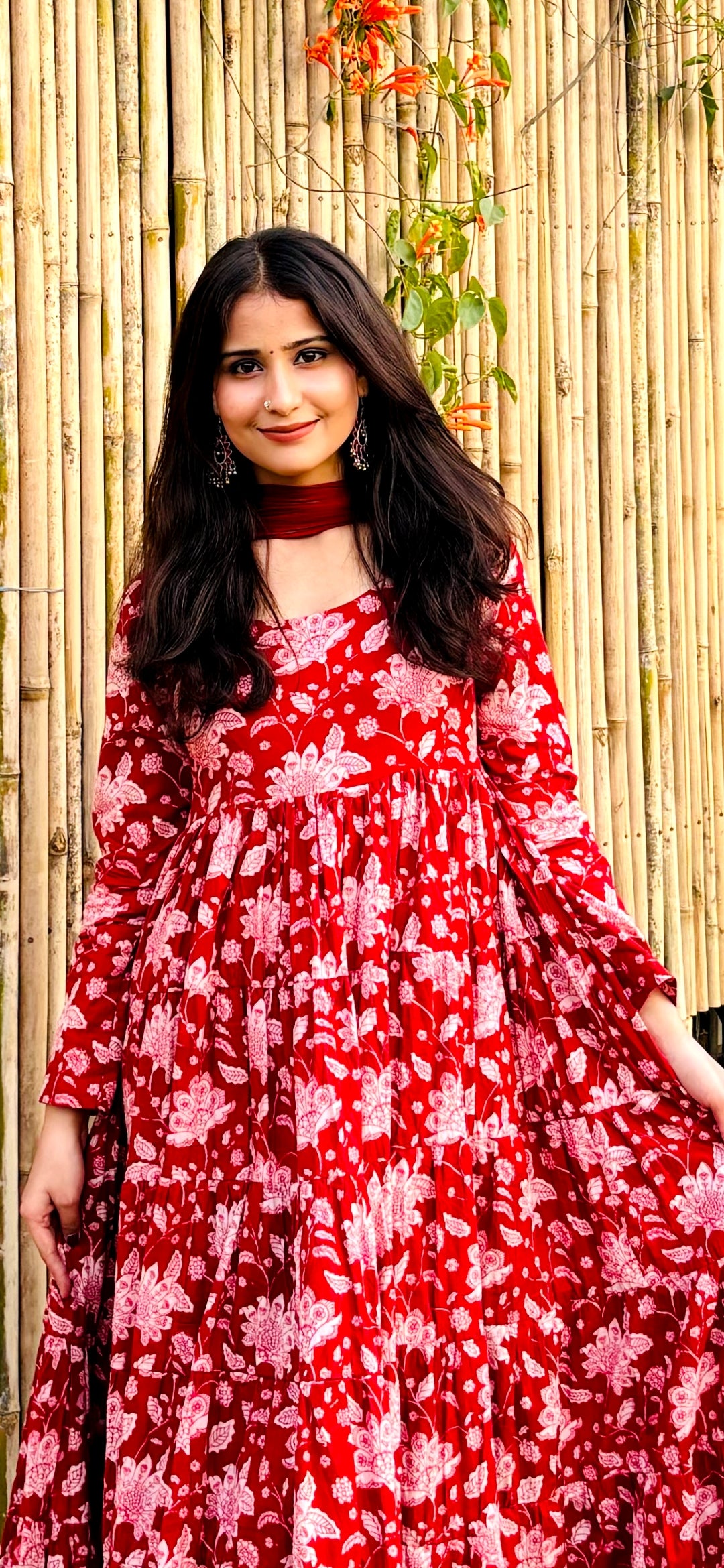 Laal Anarkali Set ❤️✨